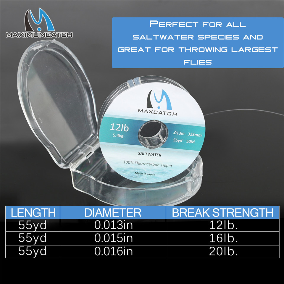 Fluorocarbon Line - Maximumcatch Angelschnur aus 100 % reinem