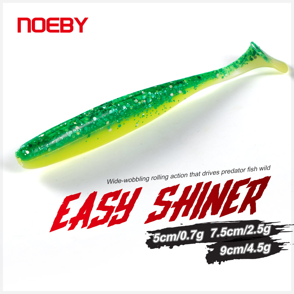 Soft Plastic Lure - Noeby Easy Shiner Silikon Shad Angeln