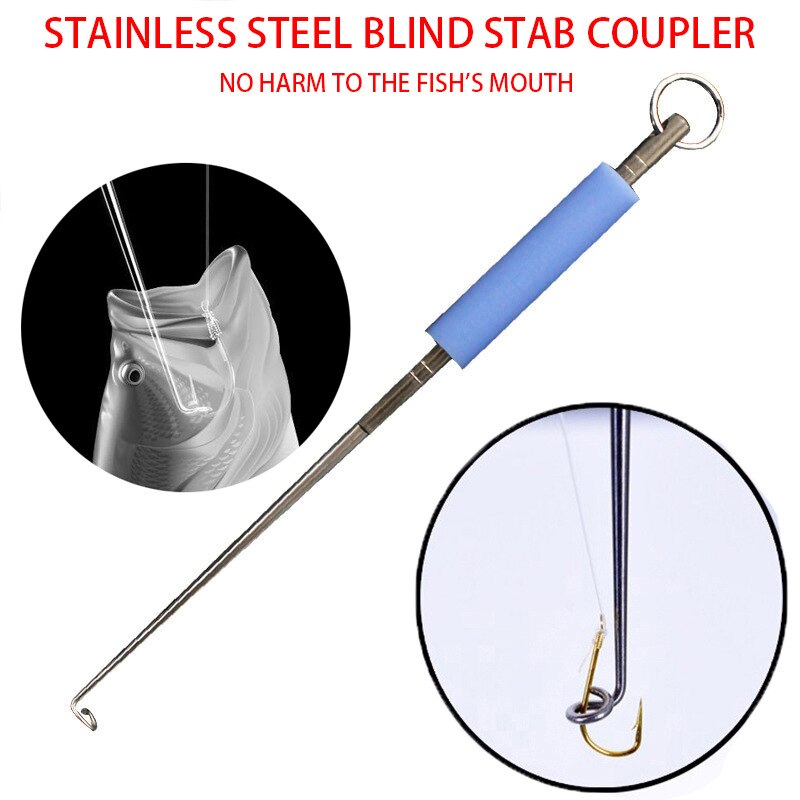 Fishing Equipment Amazon - Angelhaken-Entferner 2/6/8 Stück Edelstahl Fischhaken-Abhakwerkzeug Schnellentkoppelter