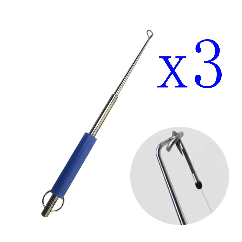 Fishing Equipment Amazon - 3er-Pack Edelstahl Angelhakenentferner Angelhaken Disgorger Sicheres