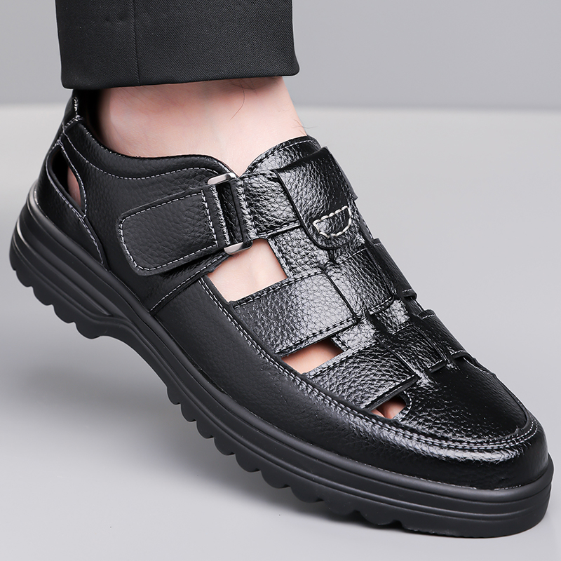 Circle Hook Set - Herren-Slipper mit Aussparungen, Sommerliche Bequeme Weichsohlen-Atmungsaktive