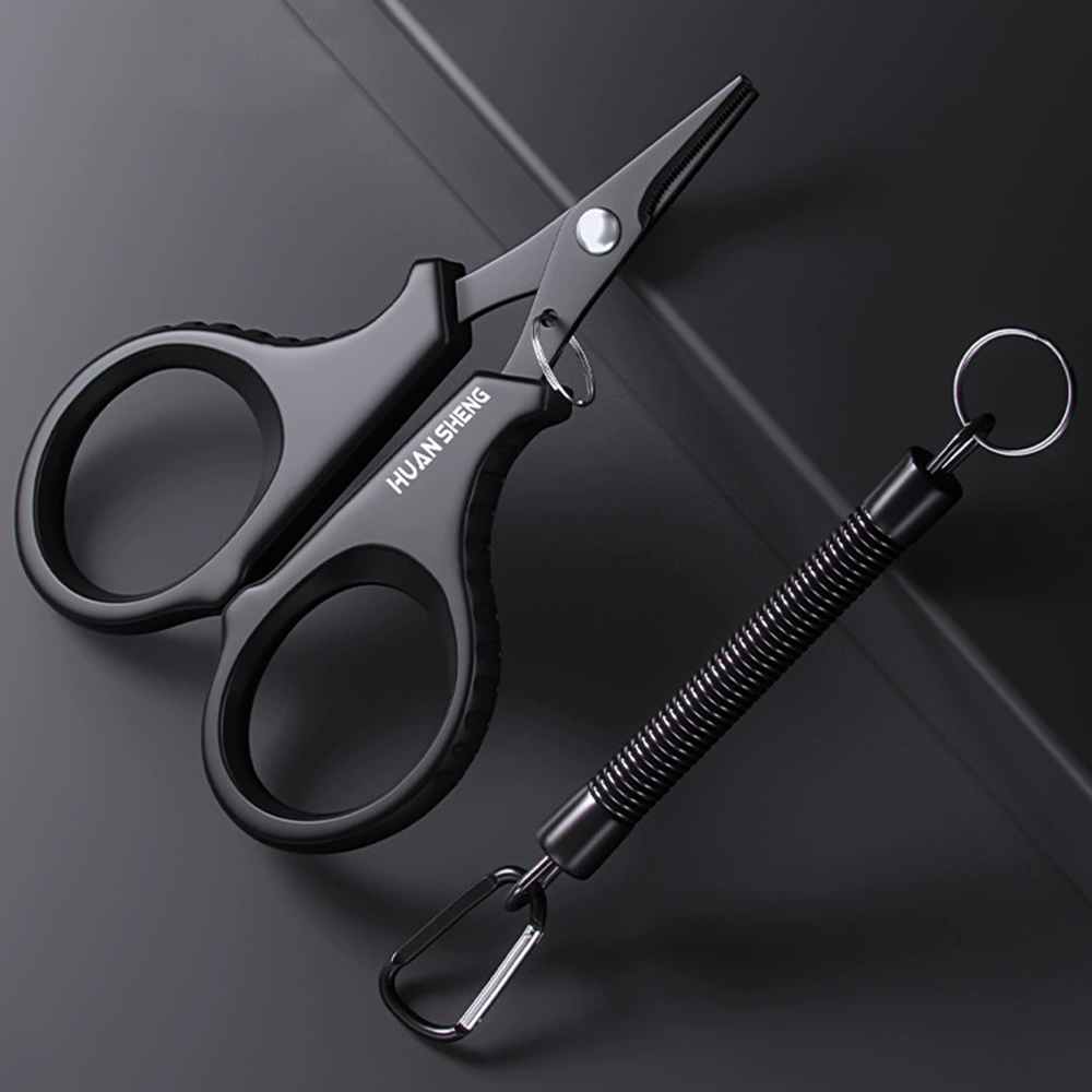 Ice Fishing Tip Up - 1set Titan Beschichtung Edelstahl Angeln Scissor