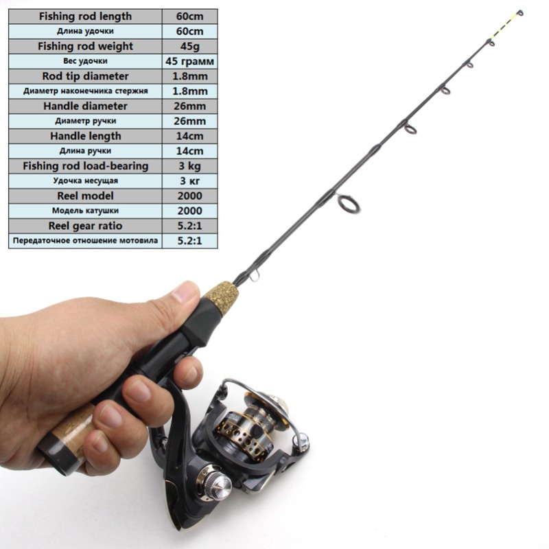 60 cm 2 Tipps Angelrute Reel C – Ice Fishing Tip Up Bewertung und Preis
