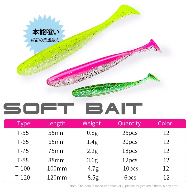 TSURINOYA NEUE GRÖSSE 100mm 12 – Soft Plastic Lure Bewertung und Preis