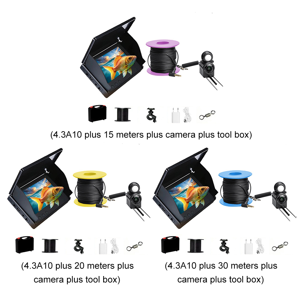 Unterwasser-Angelkamera mit 4, – Underwater Fishing Camera Bewertung und Preis