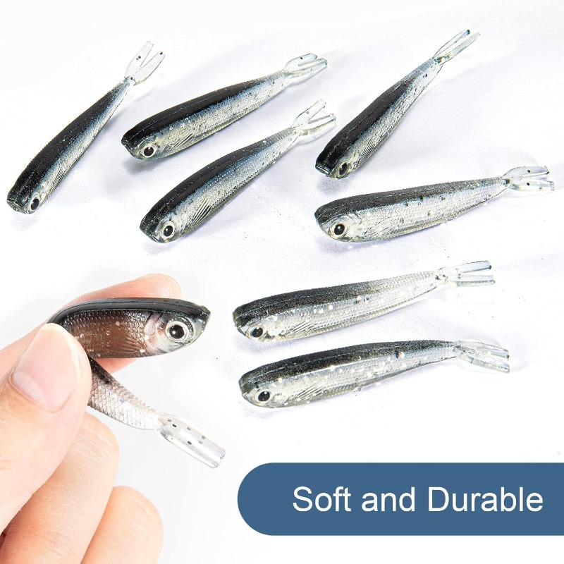 10/20/30 Stück Split-Tail Minn – Soft Plastic Lure Bewertung und Preis