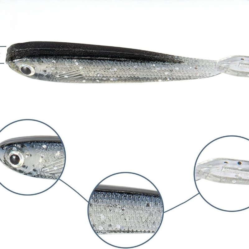 10/20/30 Stück Split-Tail Minn – Soft Plastic Lure Bewertung und Preis