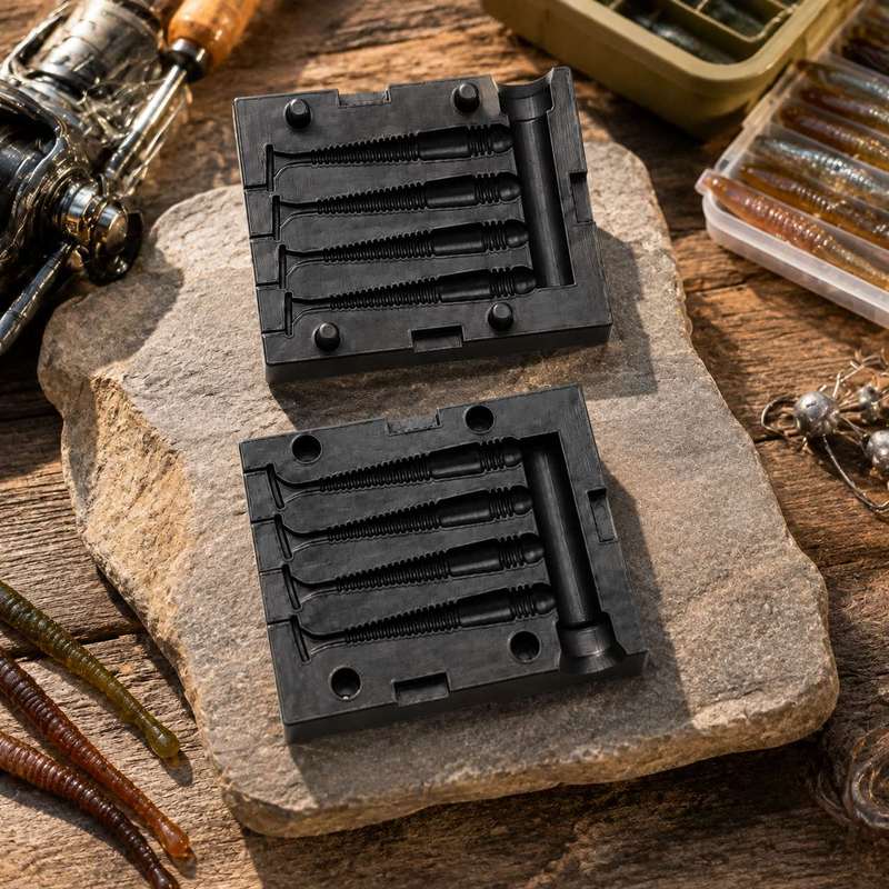2-Zoll-Weichköder-Gießform, DI – Fishing Equipment Tackle Bewertung und Preis