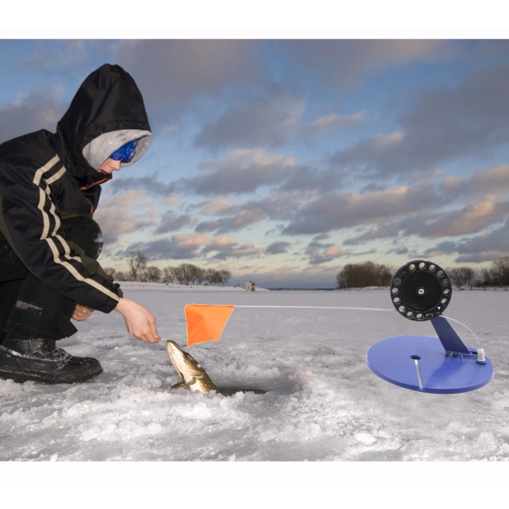 1 x automatische Eisfischplatt – Ice Fishing Tip Up Bewertung und Preis