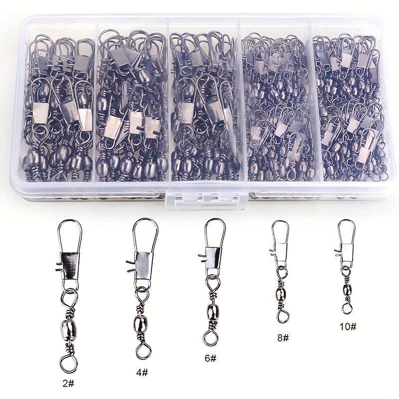 50/200 Stück Barrel-Snap-Wirbe – Ice Fishing Tip Up Bewertung und Preis